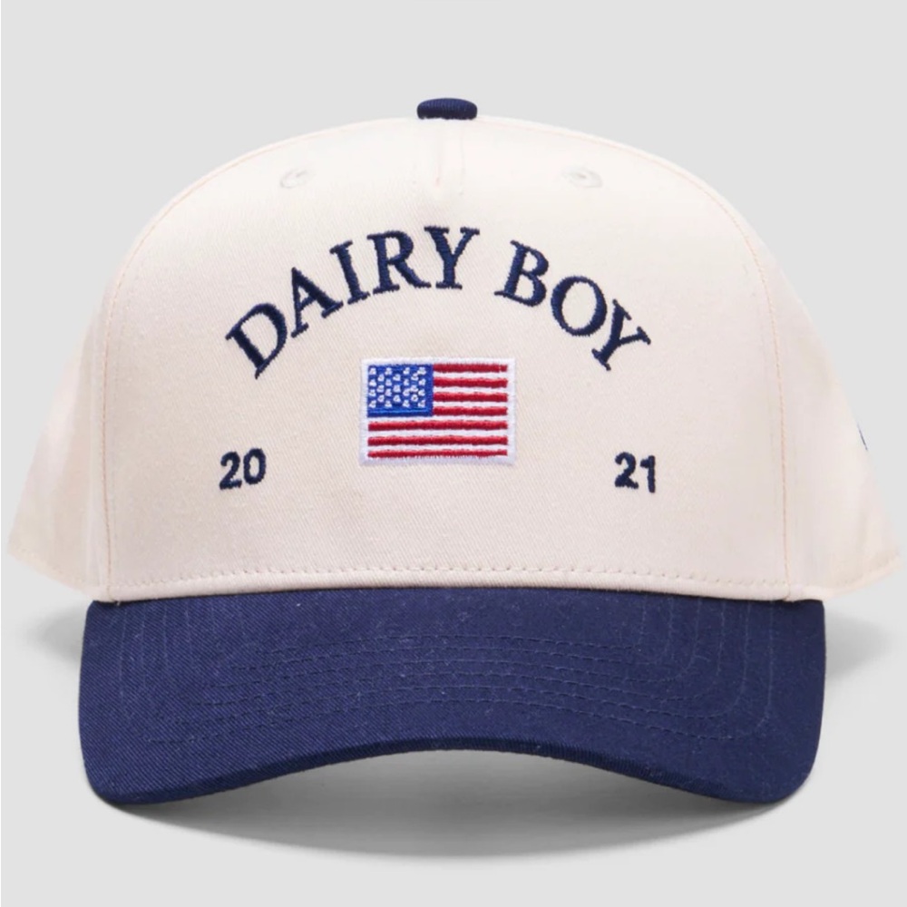 Dairy Boy Heritage Trucker Hat - Navy